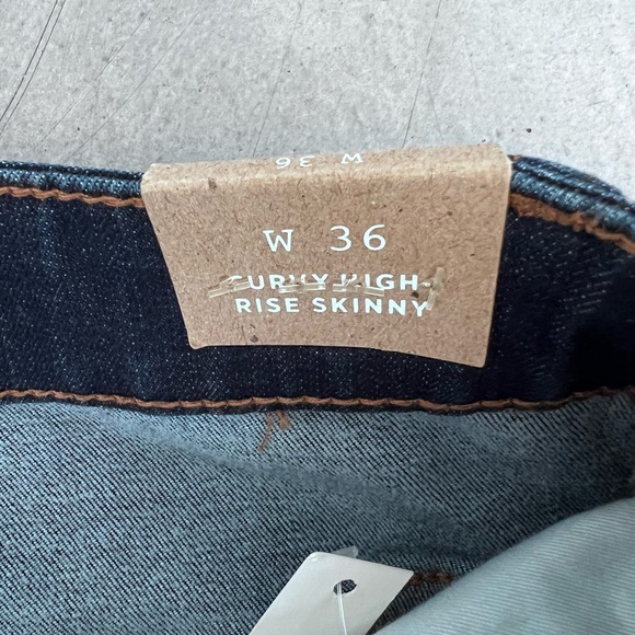 MADEWELL Curvy High-Rise Skinny Jeans Tarren Wash Plus Size 36 - NWT - Picture 9 of 14